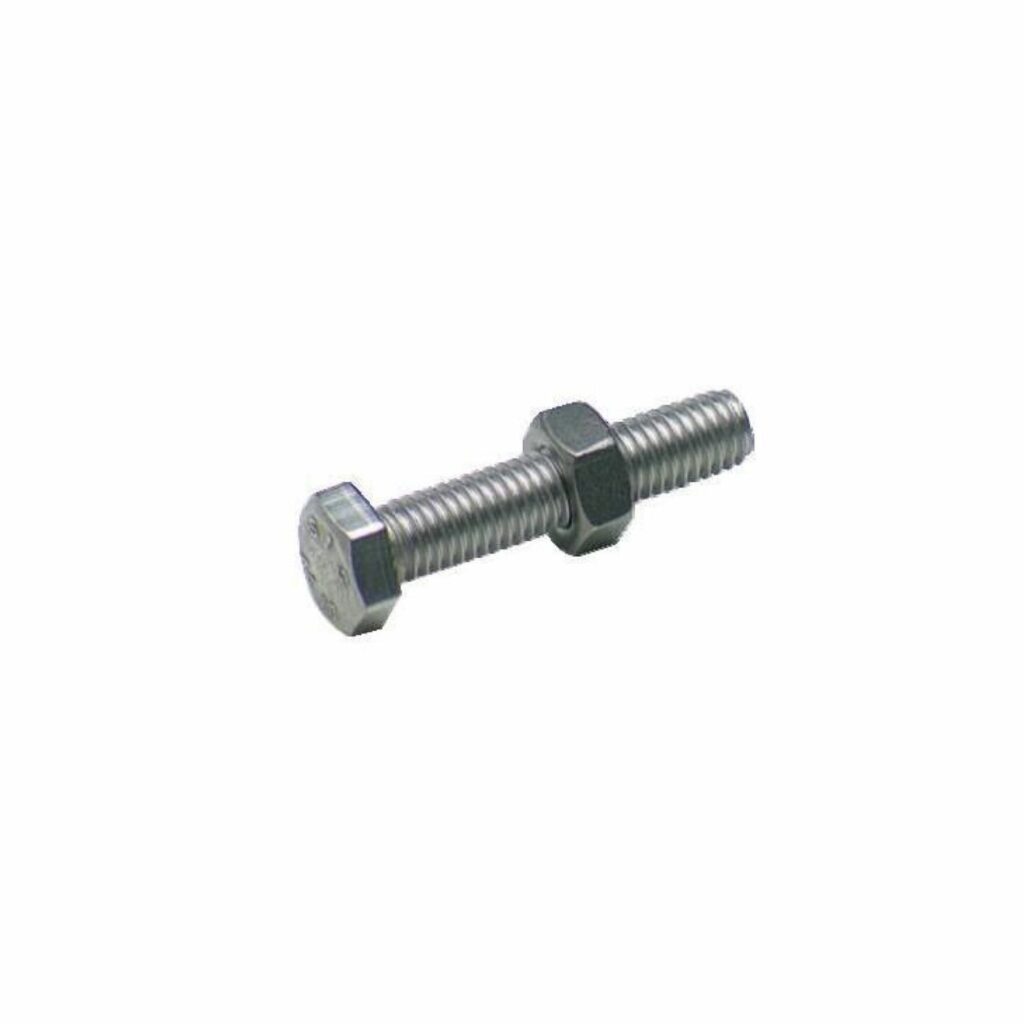 100 Vis Métaux Tête Hexagonale F/Total 6 x 60 mm - DIN 933 - Inox A2 - D-Work | Leroy Merlin